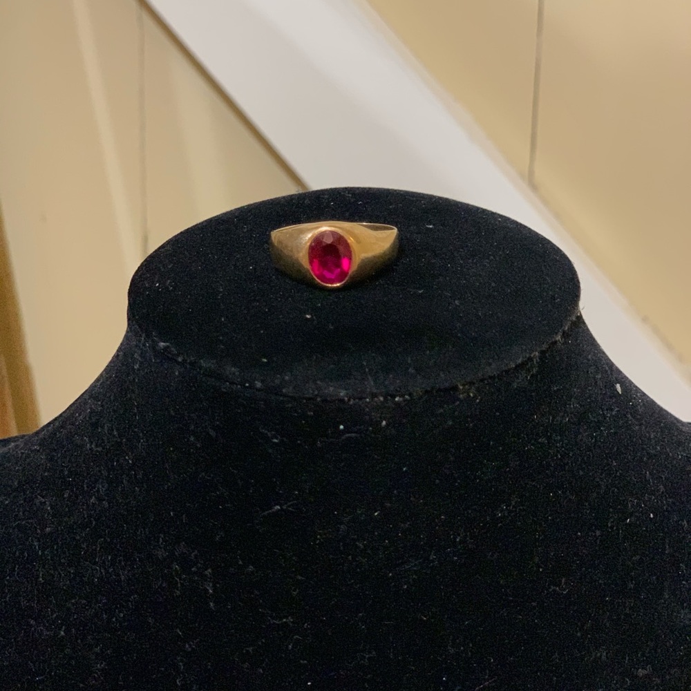 Ruby/Pink Sapphire Ring - Picture 2 of 10